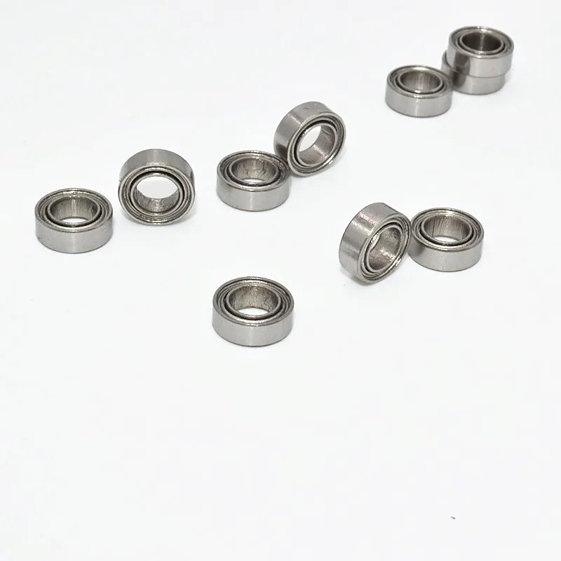 SMR74ZZ Stainless steel bearing 10 Pieces 4*7*2.5(mm) antirust metal sealed High speed Mechanical equipment parts