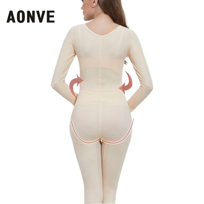 Aonve Sexy Lingerie Body Shaper Women Waist Trainer Lift Buttocks Women Corst Slimming Underwear Sexy Lace Bodysuit Bodyshaper