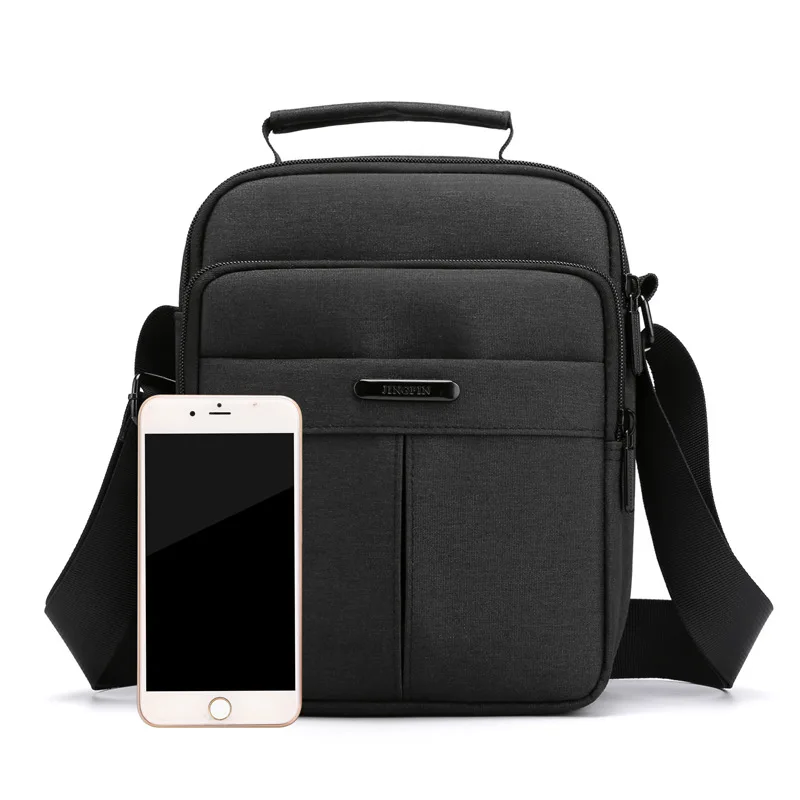 Personal Pocket Shoulder Bag Casual All-match Business Men's Bag Vertical Waterproof Oxford Cloth One-shoulder Diagonal Bag