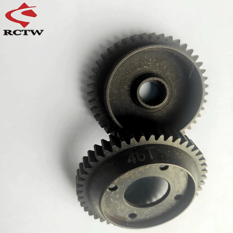 Hardened Steel Gear 2-Speed 46T / 43T Shoe Type GP for Kyosho Inferno GT2 Rc Car Upgrade Parts