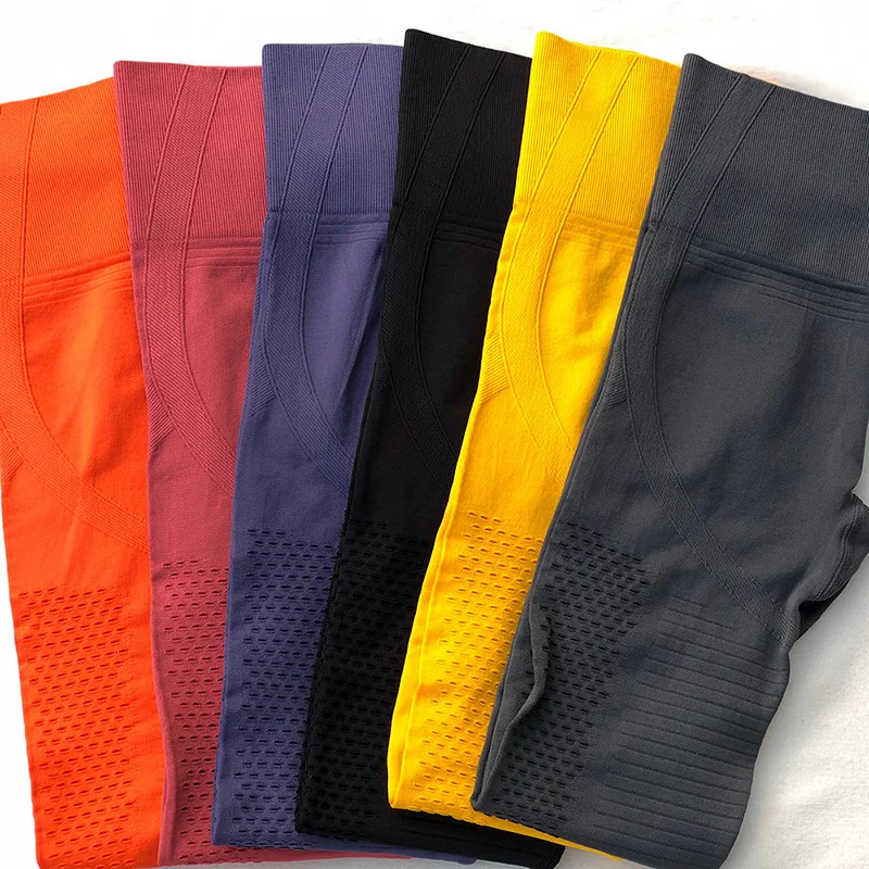 Yoga Pants Women Hollow Out Leggings Sport Woman Elastic High Waist Running Trousers Gym Fitness Tights Dance Quick Dry Leggins