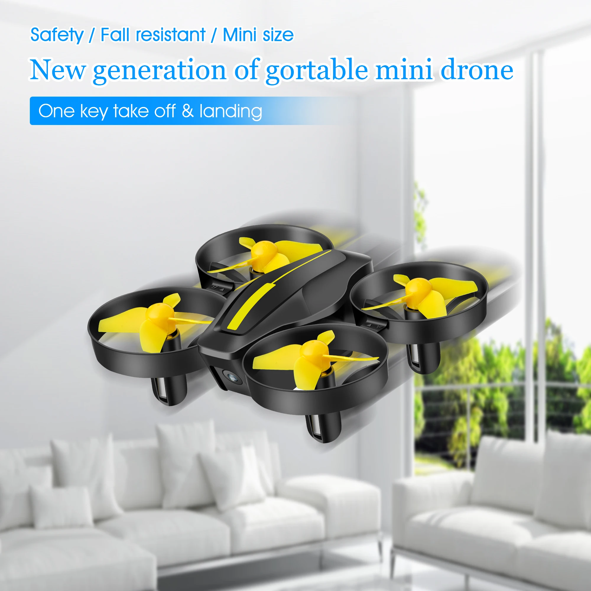 

4CH 2.4G 3D Eversion Mini Drone 4-axis RC Quadcopter for Birthday Xmas Kids Gift Smartphone Remote Control Toys Beginner Drones