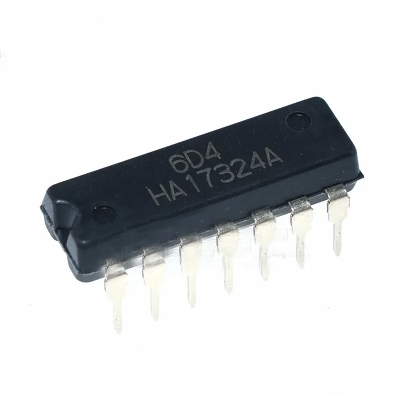 10 шт./лот новый оригинальный HA17324A Op Amp Чип в линии DIP-14 HA17324