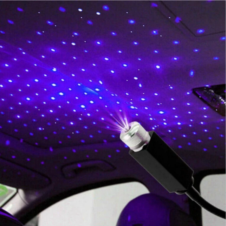 LED Car Roof Star Night Lights Projector For peugeot 307 206 308 3008 306 407 205 508 406 1007 Traveller Expert