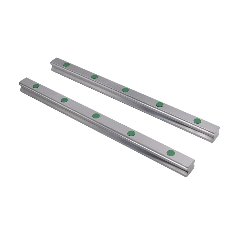 linear guide HGR15 HGR20 HGR25 HGR30 square rails X Y Z azis 2 pcs  CNC guides +4pcs block sliders for CNC router