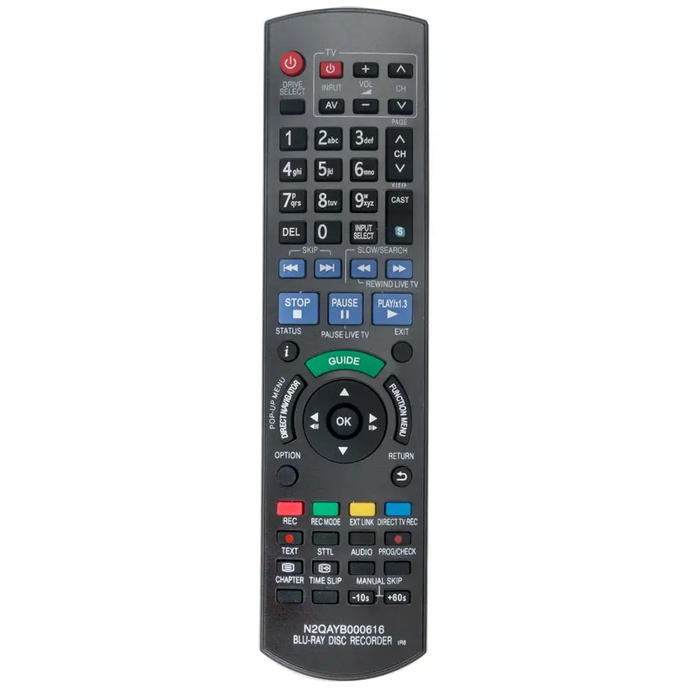 New N2QAYB000616 Remote control for Panasonic BLU-RAY DISK recorder DMR-BST701 DMR-BST700 DMR-BST800 DMR-BWT800