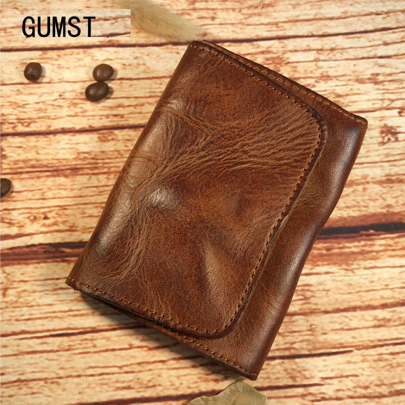 

2021 Design Vintage Small Unisex Coin Pocket Mini Card Holder Wallet Classic Brush Color Men Women Coin Pouch Money Pocket Hot