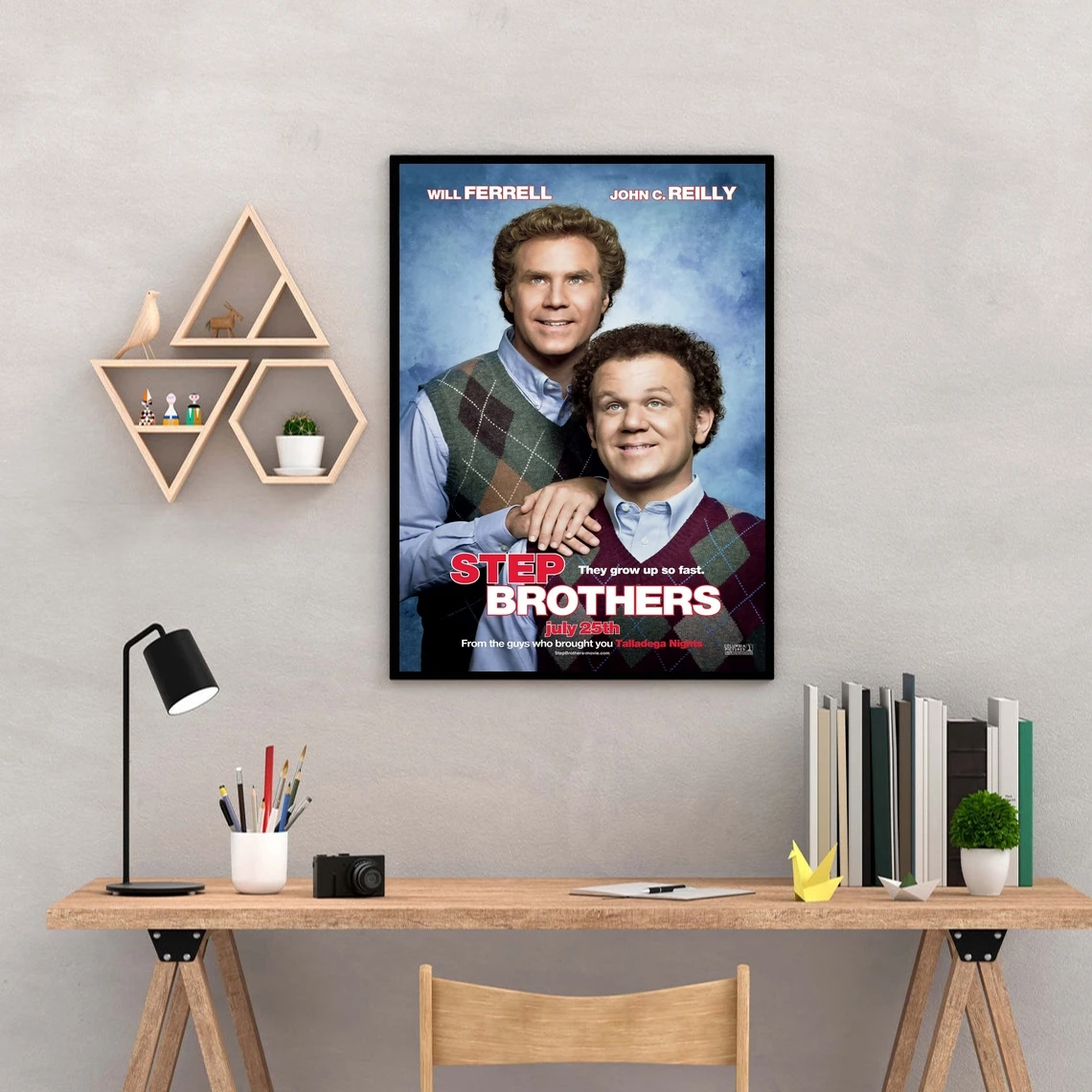 Step Brothers Movie Poster Canvas Art Print Home Decoration Wall Painting ( No Frame )