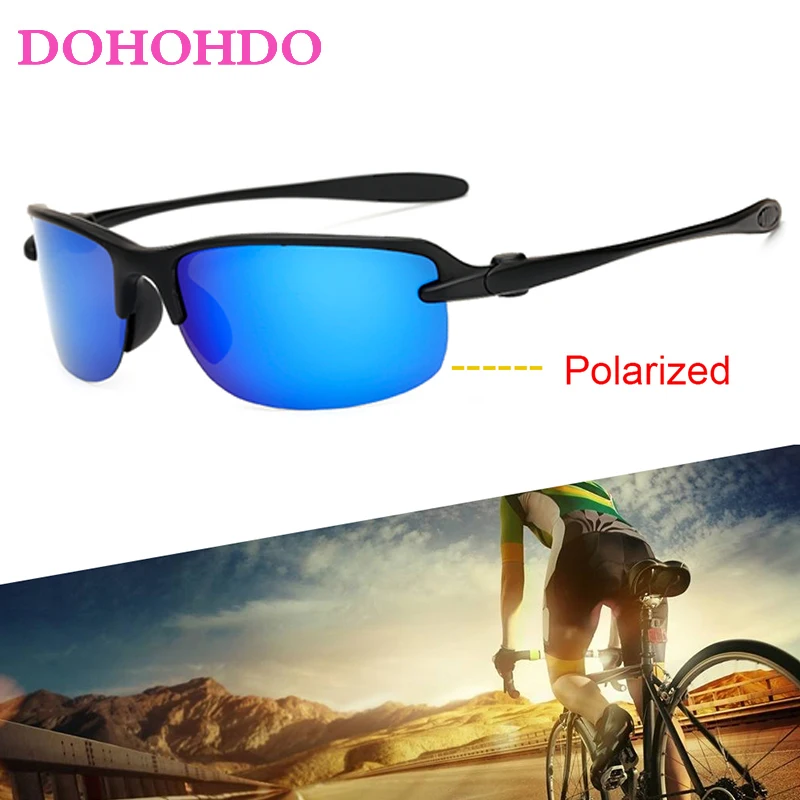 DOHOHDO Sports Sunglasses Polarized Fashion Fishing Sun Glasses Goggles Sports Women Sun Glasses For Men UV400 De Sol Feminino