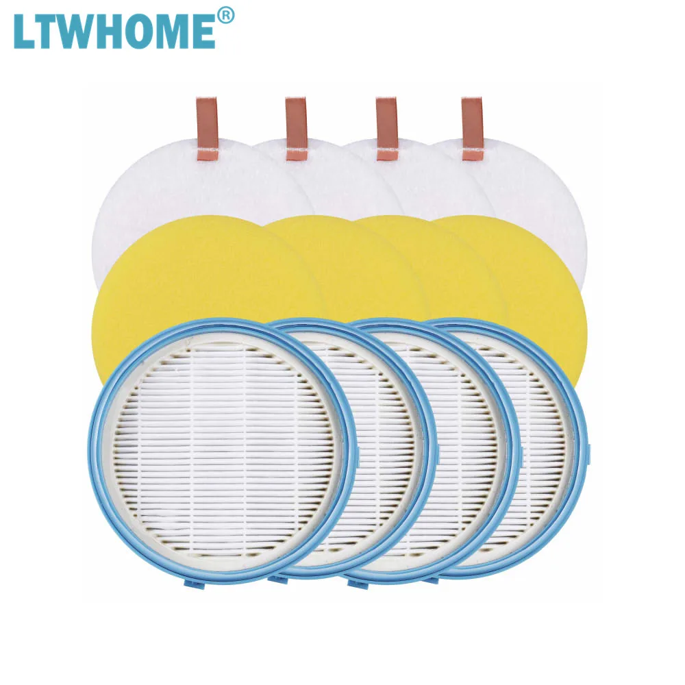 LTWHOME Replacement 16871 Filter Kit for Bissell Pet Hair Eraser Febreze Upright Vacuum Filter Model 1650 Series,Replace 1608861