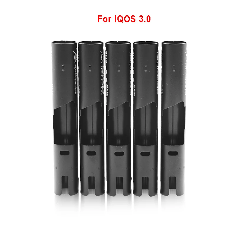Sostituzione nero alluminio metallo riscaldamento pip per IQOS e-sigaretta per IQOS 2.4 plus 3.0 riscaldamento stick Vape Kit accessori IQOZ