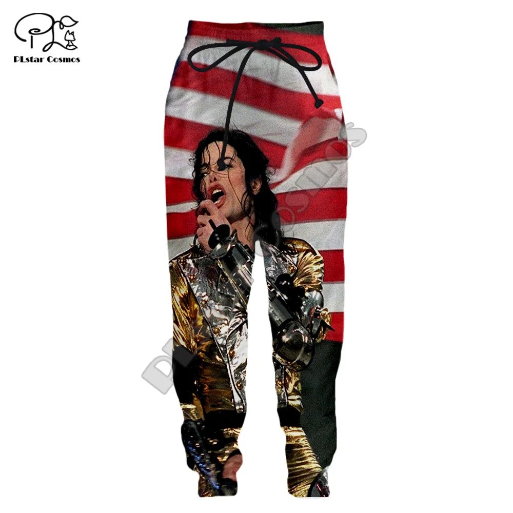 PLstar Cosmos Pop King Singer Musician Michael Jackson Streetwear Sweatpants 3DPrint  Men/Women Joggers Pants Funny Trousers A1