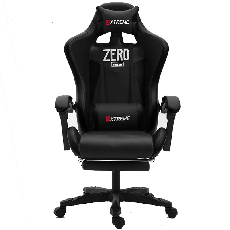 Gaming Computer Chair Computer Chair Office Chair Lying Lifting Staff Armchair with Footrest Office Furniture