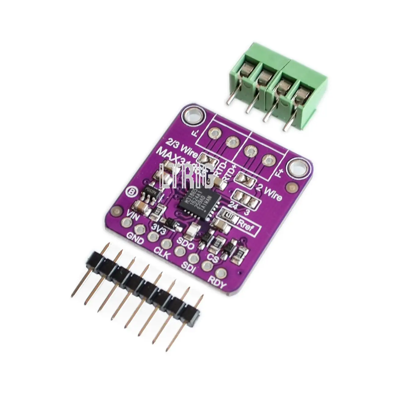 

LTRIG Custom 1PCS 31865 MAX31865 RTD platinum resistance temperature detector module PT100 to PT1000