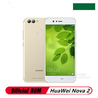 Original HuaWei Nova 2 4G LTE Mobile Phone 20.0MP+12.0MP+8.0MP Fingerprint Kirin 659 5.0\