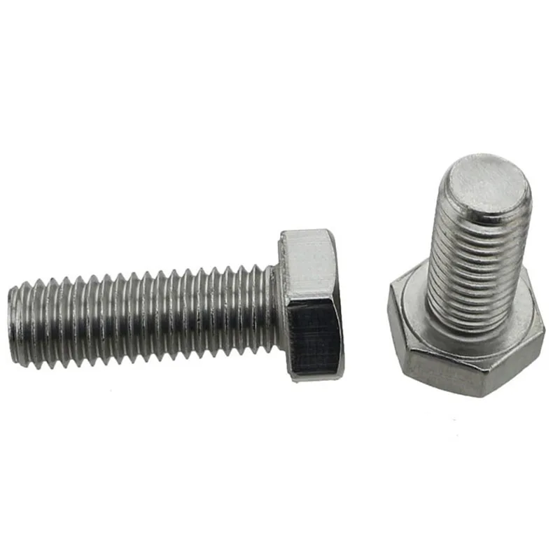 M4 M5 M6 M8 M10 M12 Left Hand Thread Outer Hexagon Head Screw 304 Stainless Steel Hexagon Bolts