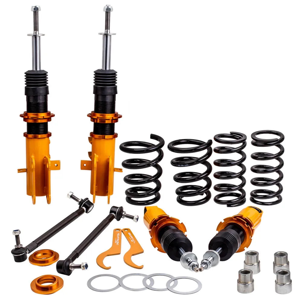 Complete Coilovers for Chevrolet Camaro 2010-2015 24 Ways Adj. Shock Absorbers Adjustable Coilovers Suspension