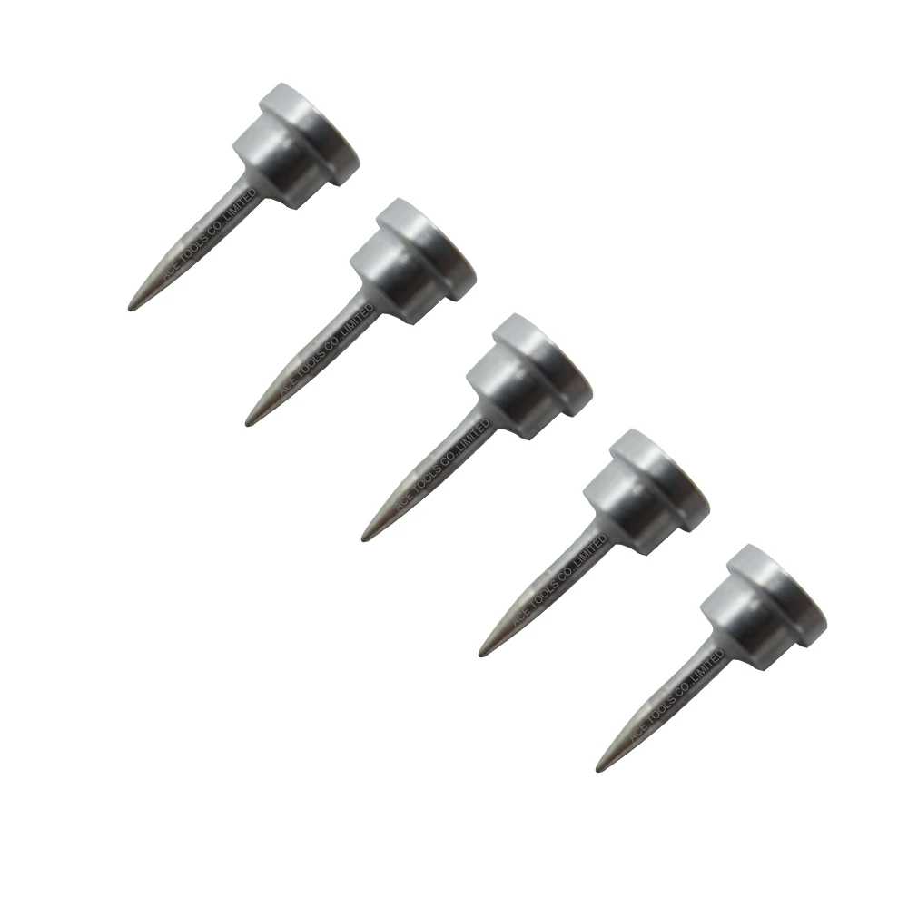5 Buah Weller LT1S Kerucut 0.2Mm 0.008 "Ujung Solder untuk WP80 WSP80 WSFP8 WD1000 WD2000 WSD81 WS81 WSF81D8 WS81D5 Besi Pegangan