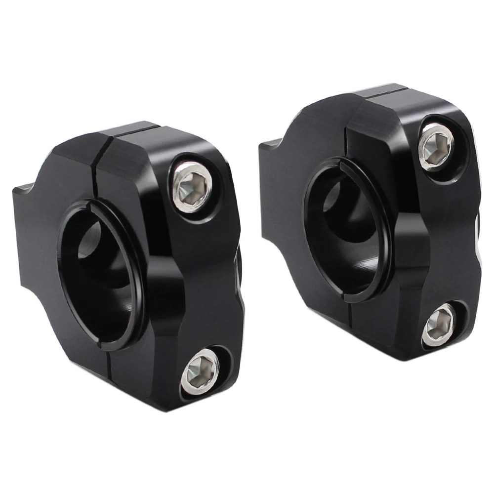 1 Pair Motorcycle Handlebar Mount Clamp Lifter Bar Riser For 28mm Motorcycle Handlebar Riser Clamp Aluminum Alloy Universal