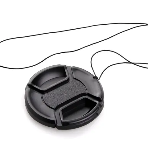 37mm 49mm 52mm 58mm 67mm 72mm 77mm 82mm Copriobiettivo per fotocamera Copriobiettivo per fotocamera per Canon Nikon Sony Olypums Fuji Lumix