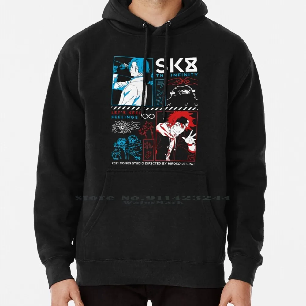 Sk8 The Infinity Hoodie Sweater 6xl Cotton Sk8 The Infinity Lame Reki And Langa Miya Joe Cherry Adam Tadashi Anime Sleeve Women