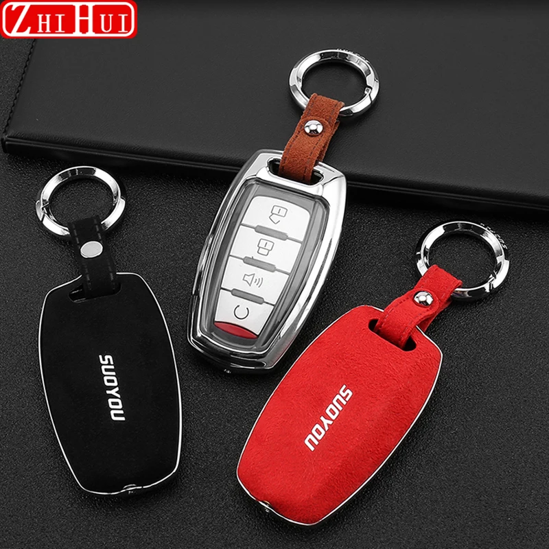 

For Great Wall GWM Poer Ute Haval 2019 2020 2021 Pickup Truck Zinc Alloy Key Cover Shell Case Buckle Car Styling Accessories