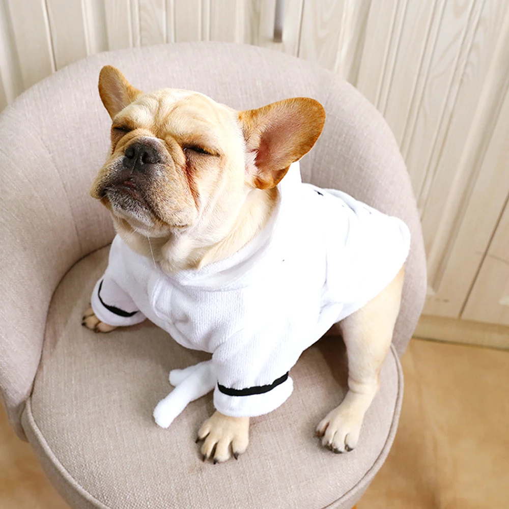 Cute Dog Pajamas Pet Puppy Clothes Clothing Soft Pets Dogs Cat Coat Costume For Small Medium Dogs Chihuahua French Bulldog Pug