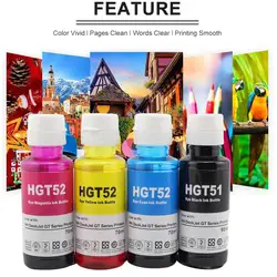 90/70ml Refill Dye Ink Kit For HP DeskJet GT 5810 5820 5822 Series all-in-one printer/Ink Tank 300/400 Series Printer Ink