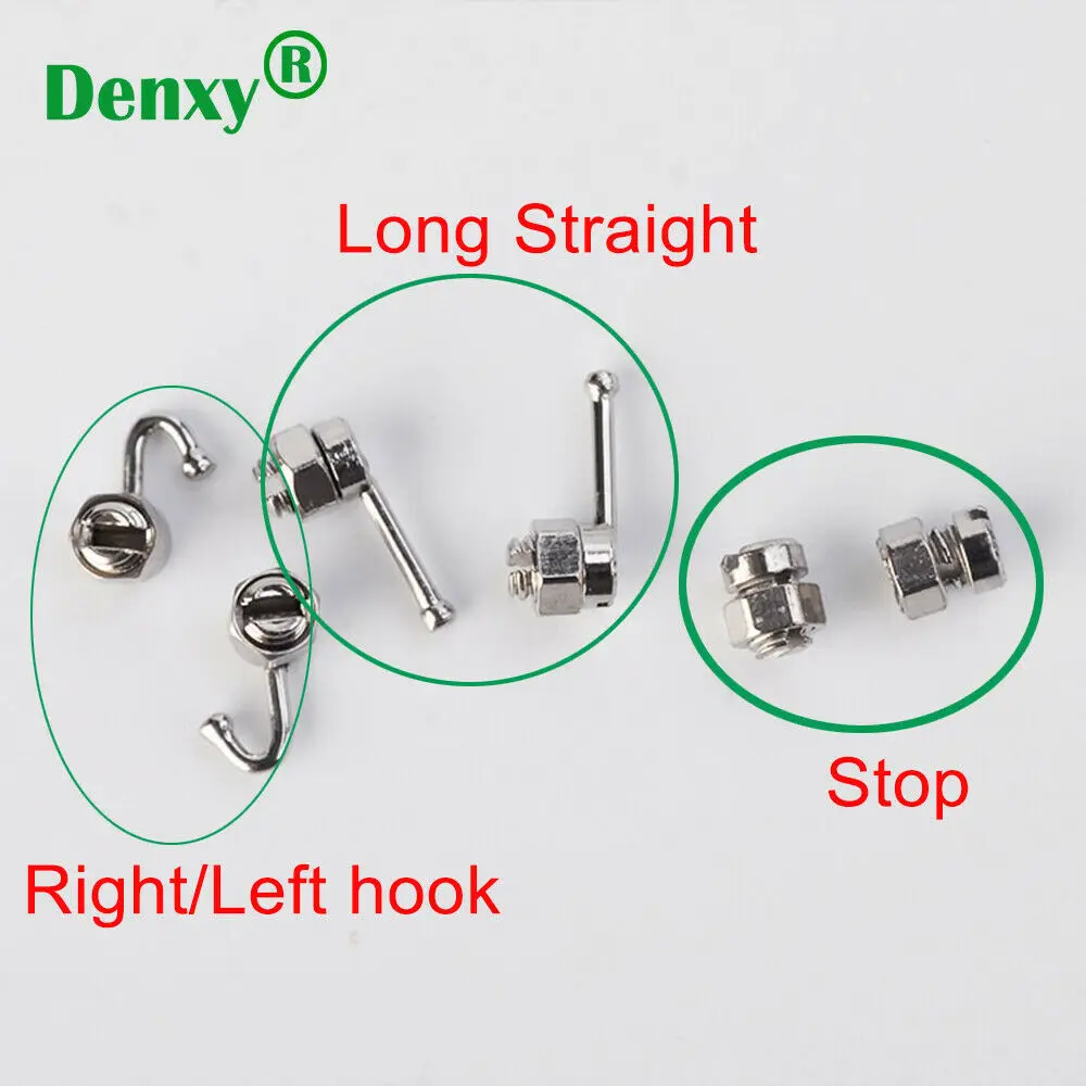 

10pcs Denxy Dental Orthodontic Movable hook activity hooks Orthodontic Crimpable hook Orthodontic Bracket ortho attachments