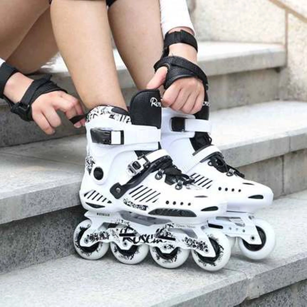 Roller skates adult roller skates inline skates professional flat skates fancy shoes roller skates skate shoes full flash wheel