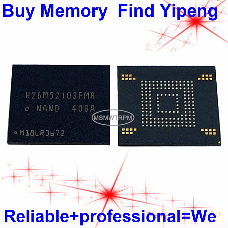 H26M52103FMR 153FBGA EMMC 16GB FLASH MEMORY H26M52103