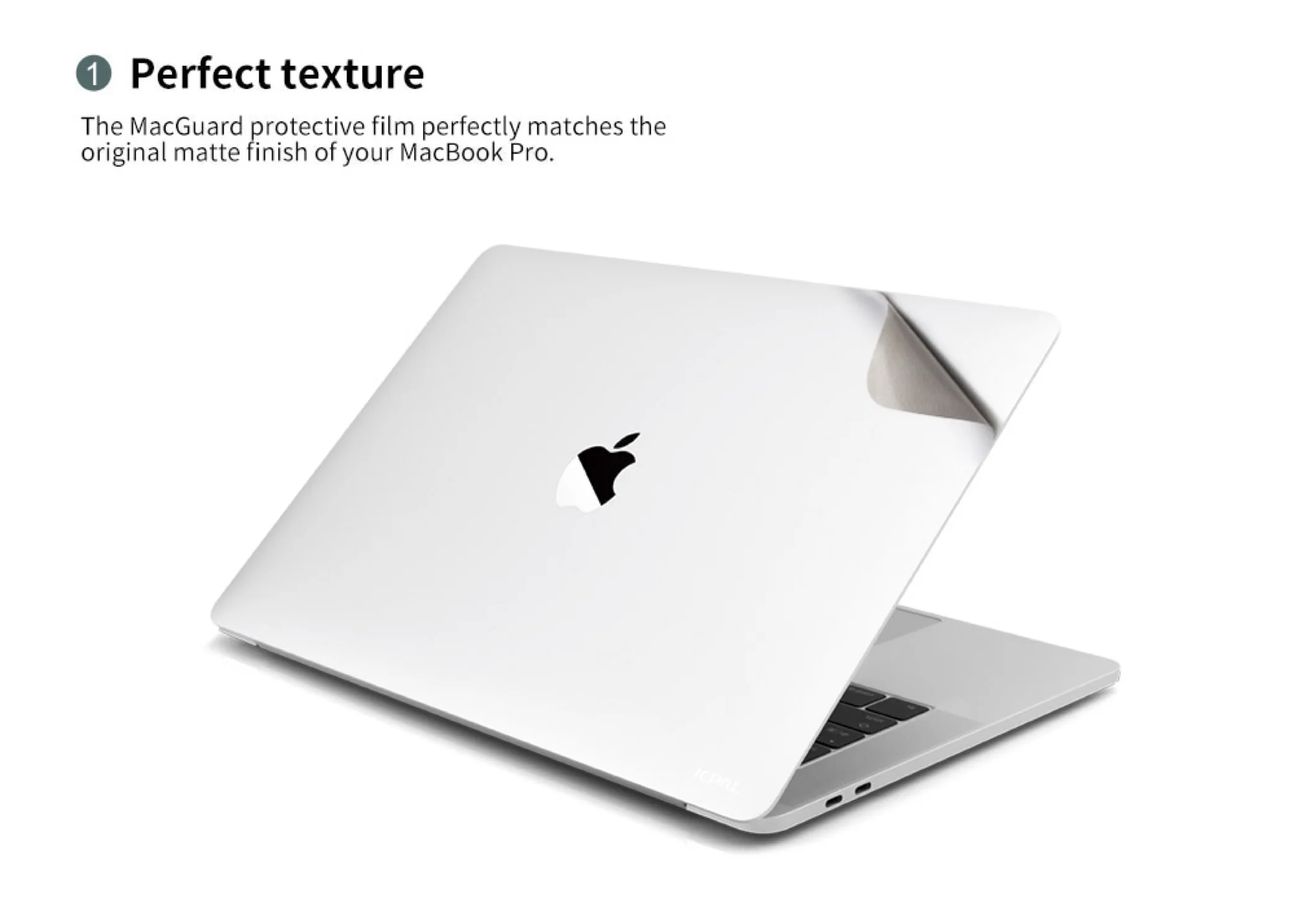 JCPAL MacGuard Complete Protective Film Set for surface MacBook Air 13