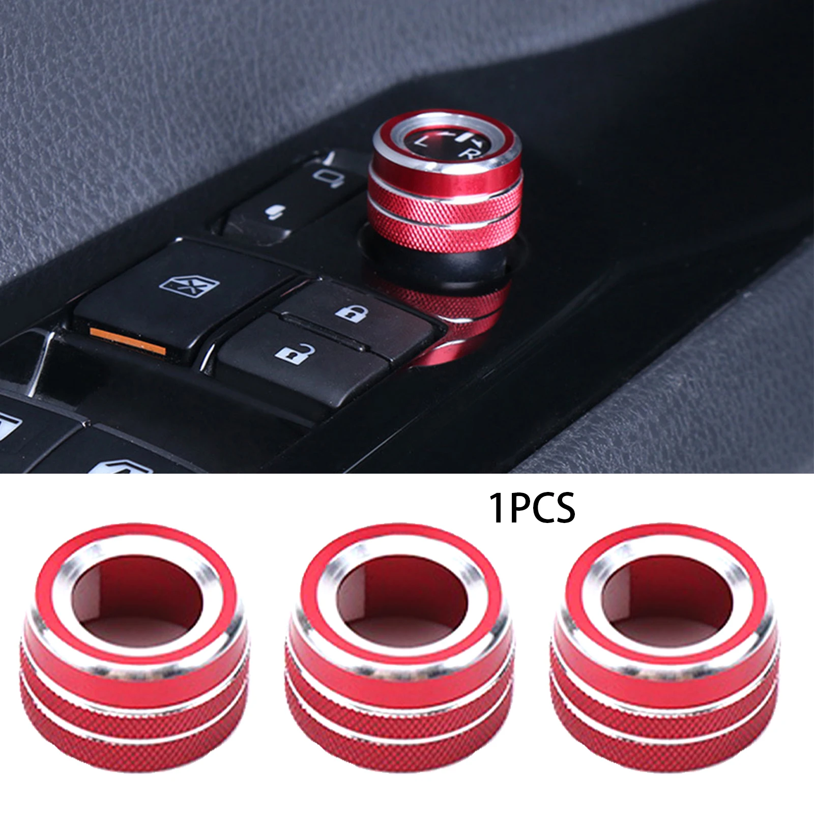 Car Mirror Control Switch Trim Cover For Toyota 2019 Corolla Camry 70 GR YARiS Cross Esquire Noah Voxy Avalon Granvia Venza 2020