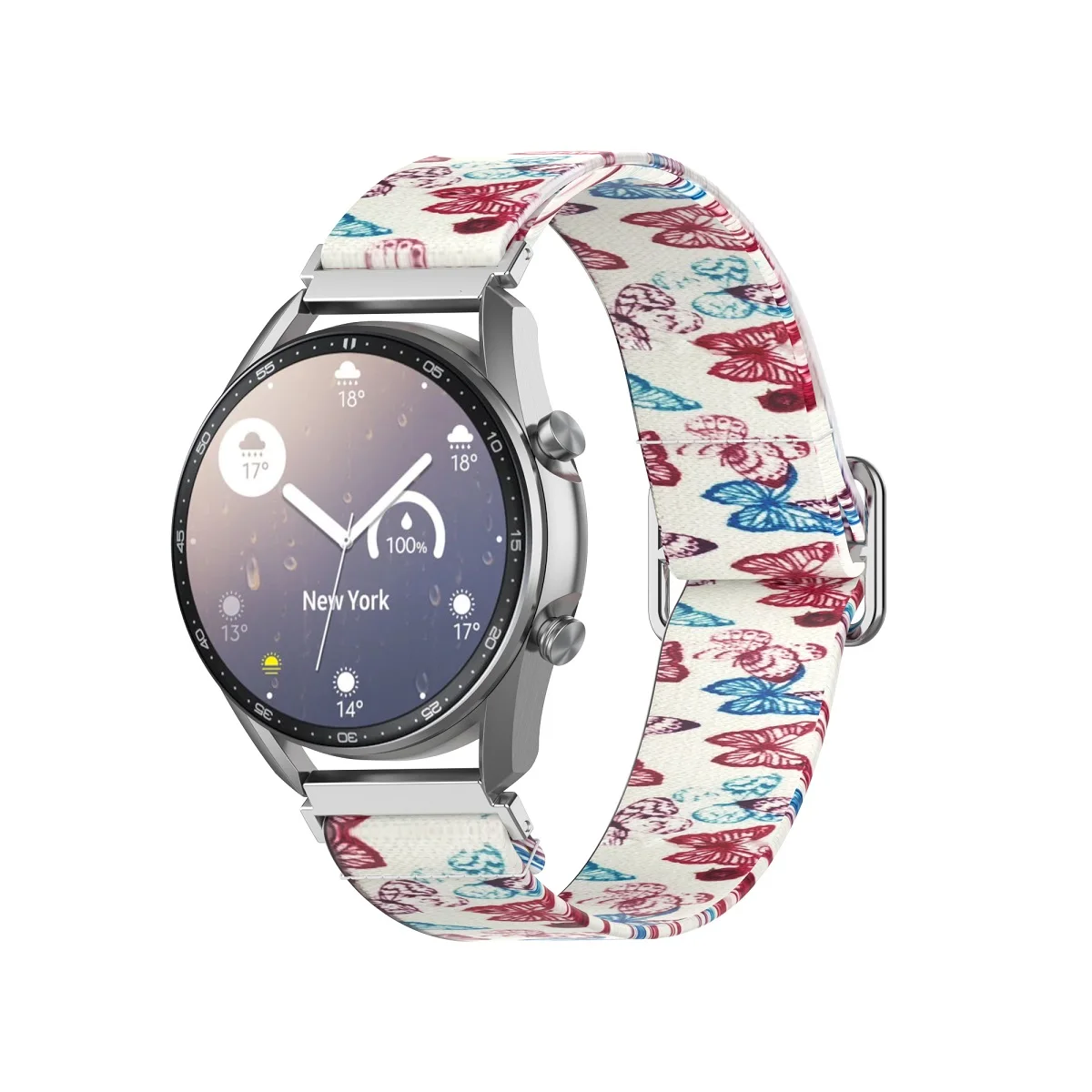 Cinturino in Silicone per Samsung Galaxy Watch 4 20MM accessorio per cinturino sportivo Smartband di ricambio elastico regolabile da donna