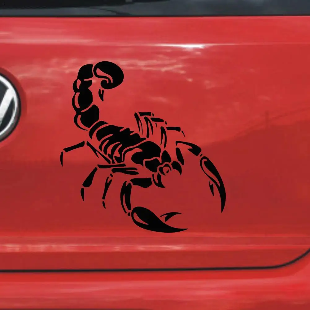 30cm Cute 3D Scorpion Car Stickers Auto Styling Vinyl Decal Sticker For Cars Accessories Decoration Dropship