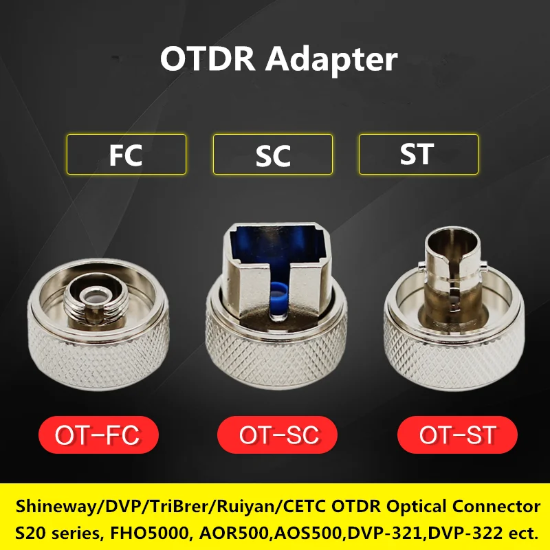 

Shineway/DVP/TriBrer/Ruiyan/CETC OTDR S20 серии FHO5000 FC/SC/ST фланцевый оптический интерфейсный соединитель AOR500 оптический адаптер порта