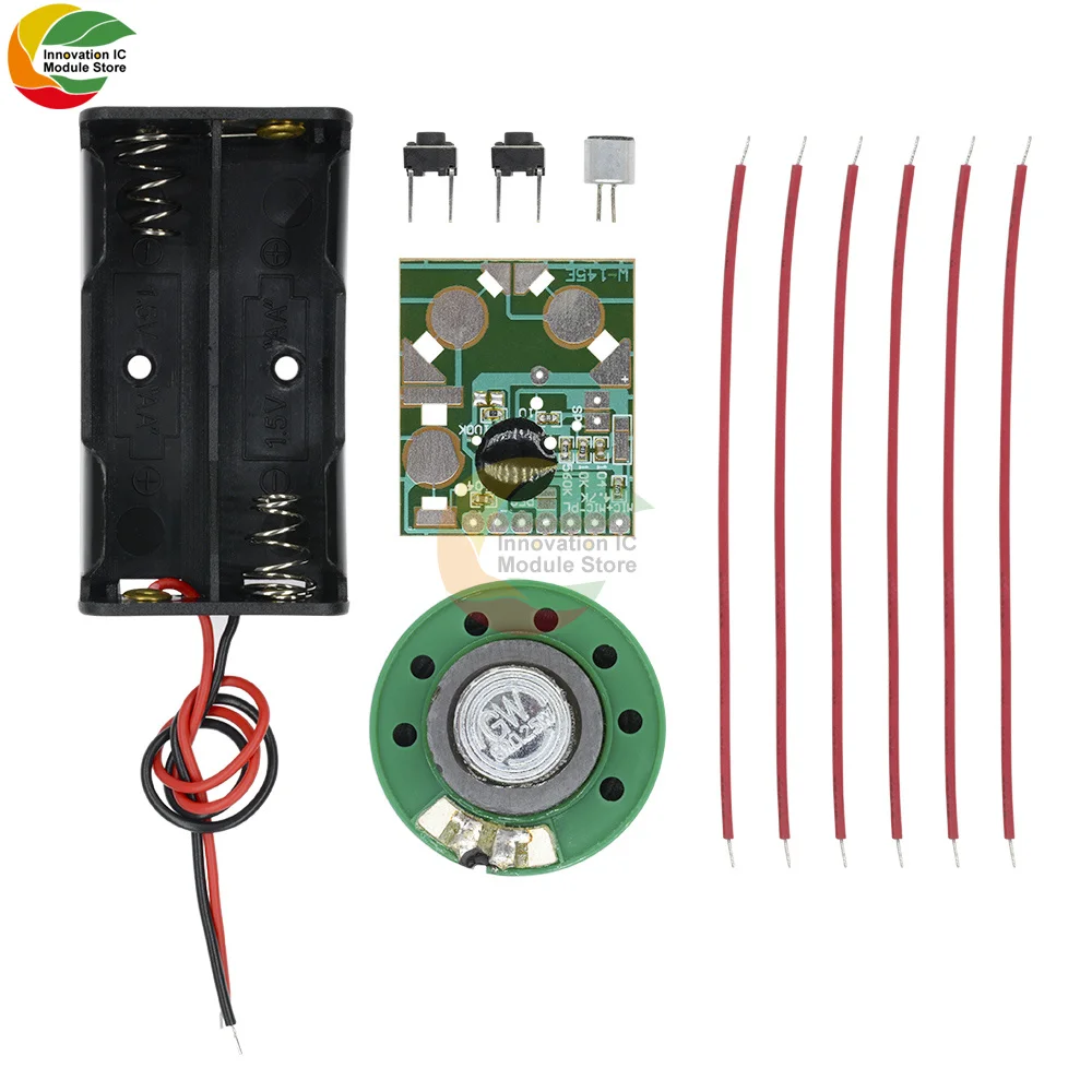 ISD1806B 6s Voice Recognition Recording Module IC Chip Digital Sound Music Action Recorder DIY Kit 3-4.5V Micro Voice Module