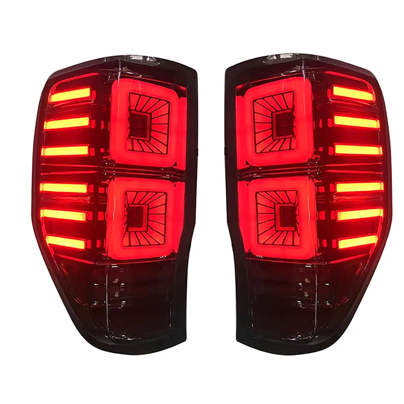 

2PCS Car LED Taillight Tail Light Brake Rear Lamp Fit For Ranger Raptor T6 T7 T8 2012-2021 Modified LED Rear Lights Accessories