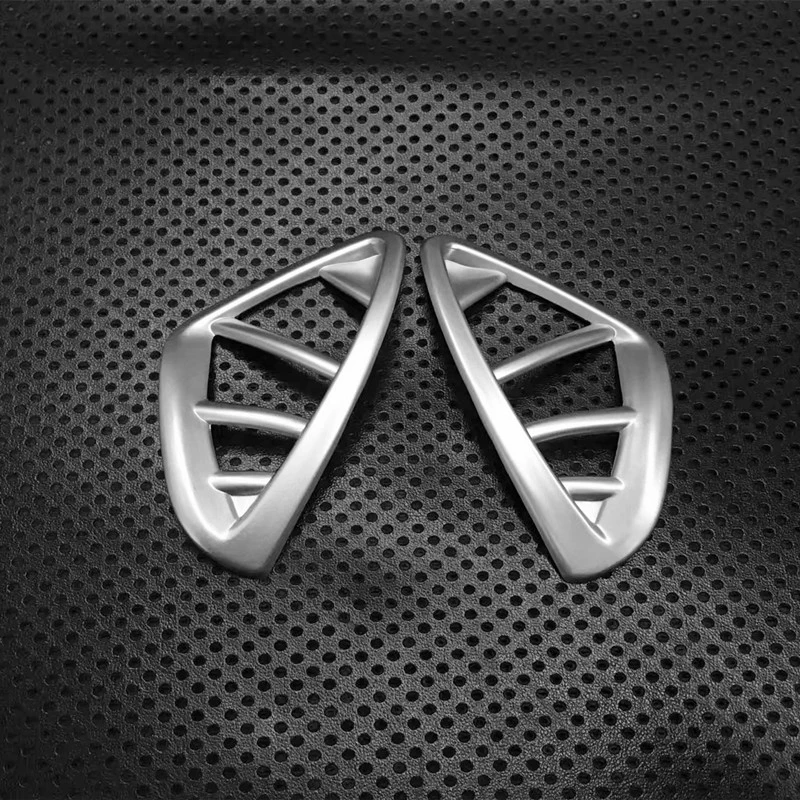 ABS Chrome For Renault Captur 2015 -2017 decoration Styling Accessories Stickers fron Air Condition outlet Vent frame cover trim