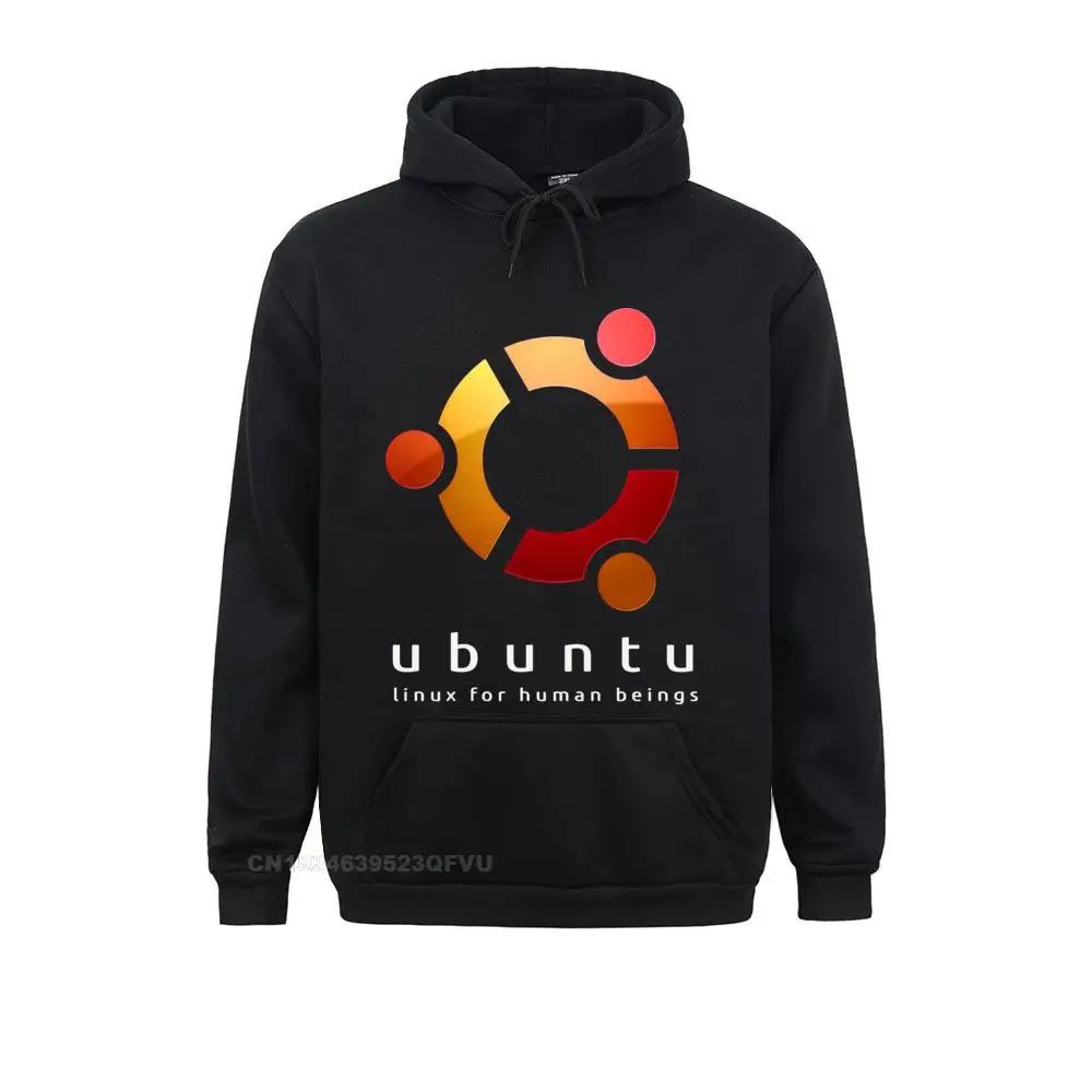 

Humor Ubuntu Linux For Human Beings Hoodie For Men Premium Cotton Pullover Hoodie Programming Programmer Classic Clothing Europe