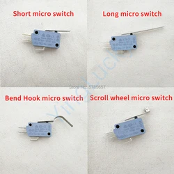 Micro Switch for Arcade Crane Claw Game Machine, 3-Foot Microswitch with Pulley, Fretting Micro Switch, Doll Machine Parts, High