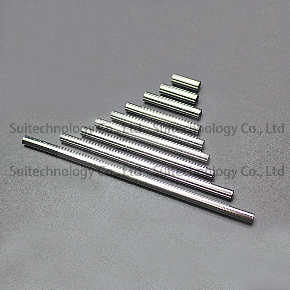 5pcs Inner Tooth M4 Hollow Straight Tube Nut Internal Thread Inner Wire Iron Chrome-plated Hollow Rod