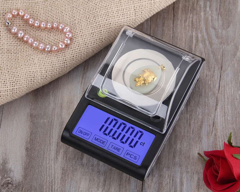 

50g 0.001g Digital Electronic Scale 0.001g Precision Touch LCD Digital Jewelry Diamond Scale Laboratory Counting Weight Balance