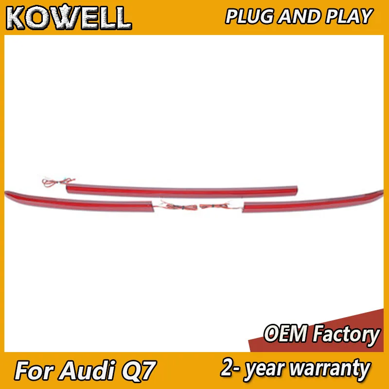 Car Styling for Audi Q7 Taillight 2019 2020 2021 Audi Q7 Rear Light Dynamic Daytime Running Light Q7 Cross Tail Light