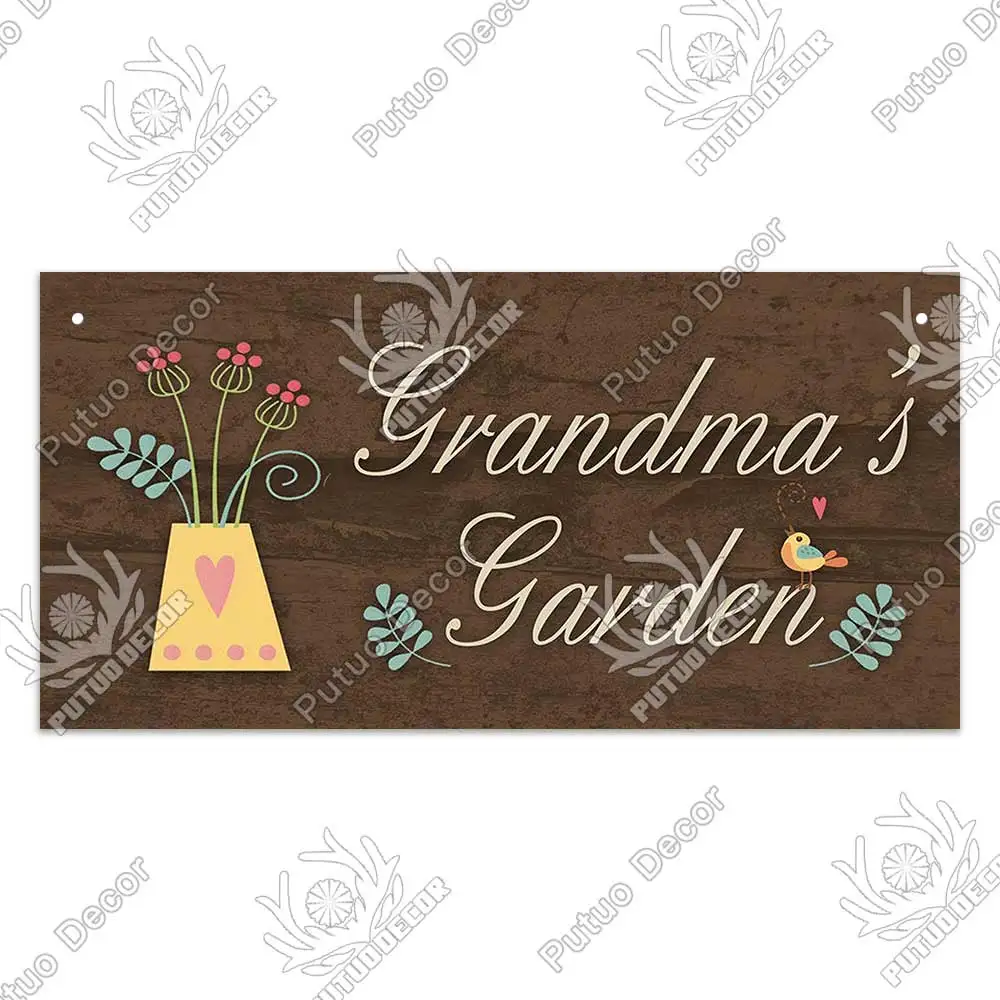 Putuo Decor Tuin Houten Borden Decoratieve Plaquettes Vriendschap Houten Hanger Voor Tuin Zomerhuisdecoratie Cadeau Voor Moeder