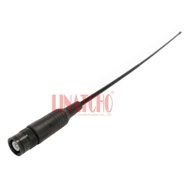 39cm long flexible 144 430MHz NA771 vhf uhf dual band walkie talkie two way radio BNC male connector antenna