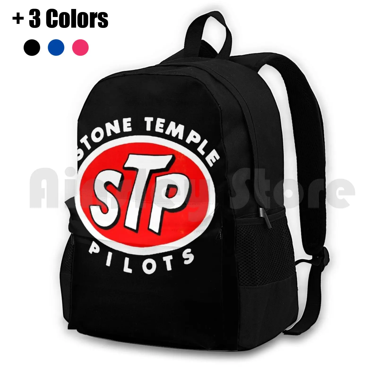 Stone Temple Pilots Band Music Band'' Outdoor Hiking Backpack Waterproof Camping Travel Logo Dave Matthews Band Music Band