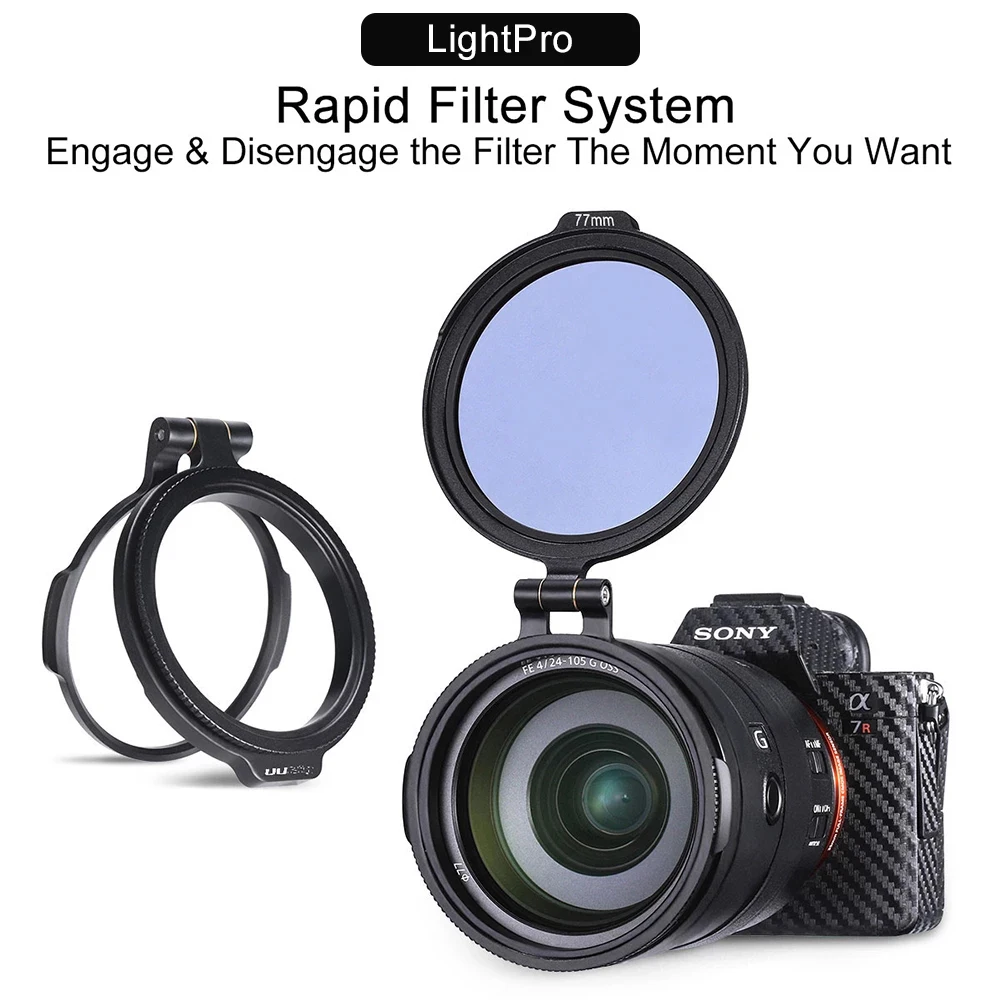 ND تصفية الإفراج السريع قوس الوجه الدائري السريع تصفية نظام RFS عدسة تصفية التبديل قوس لسوني كانون نيكون DSLR كاميرا