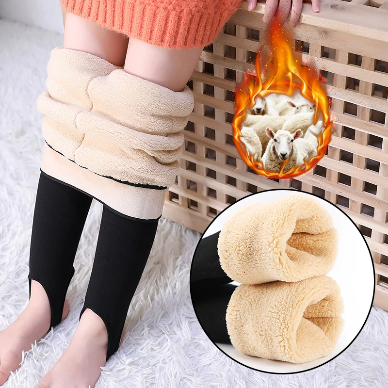 

New Girl Extra thick Polar Fleece Lining pants plus velvet thick cotton child leggings winter warm High waist baby kids trousers