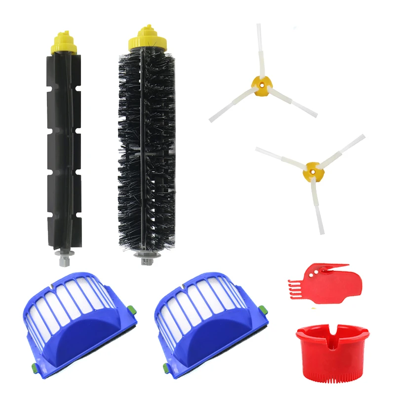 

Replacement Kits Brushes/Hepa Filters For iRobot Roomba 600 Series 610 620 630 650 660 Vacuum Cleaner Parts Accessories